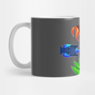 4 Cat Elements Mug